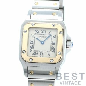 【中古】CARTIER SANTOS GALBEE SMALL MODEL カルティエ サントス ガルベ SM W20012C4