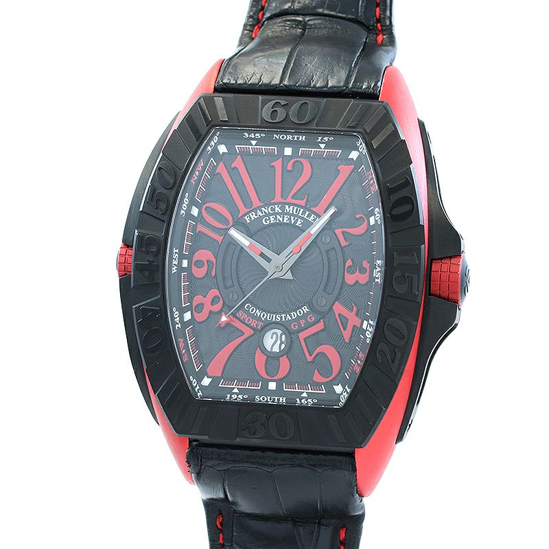 【中古】FRANCK MULLER CONQUISTADOR GRAND PRIX ERGAL フランク・ミュラー コンキスタドール グランプリ エルガ 9900SCDTGPG ER (9900 SC DT GPG)