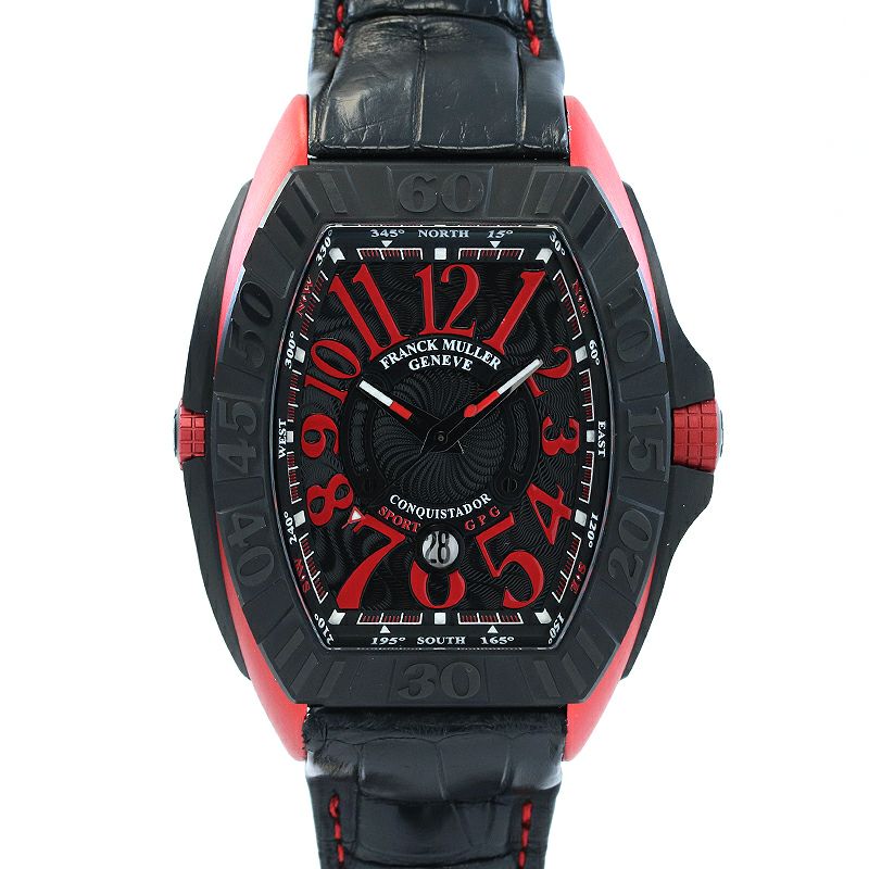 【中古】FRANCK MULLER CONQUISTADOR GRAND PRIX ERGAL フランク・ミュラー コンキスタドール グランプリ エルガ 9900SCDTGPG ER (9900 SC DT GPG)