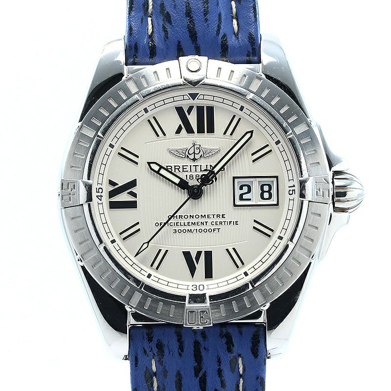 【中古】BREITLING COCKPIT ブライトリング コックピット A4935011/G654 (A495G54KBD)
