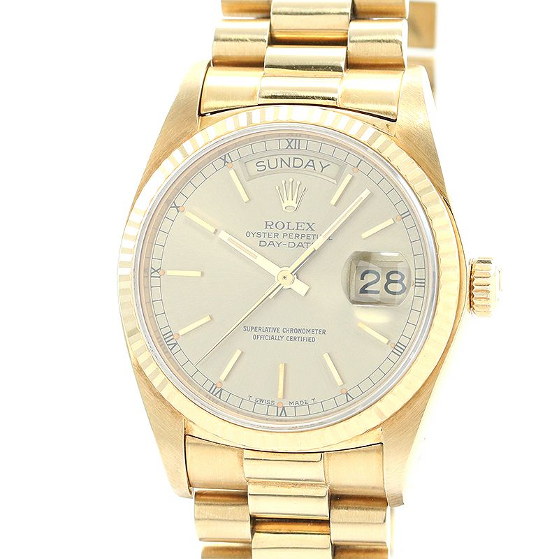 【中古】ROLEX OYSTER PERPETUAL DAY-DATE 36 ロレックス オイスターパーペチュアル デイデイト 36 18038