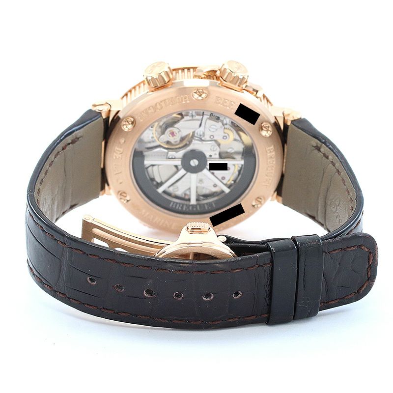 【中古】BREGUET MARINE ALARME MUSICALE 5547 ブレゲ マリーン アラーム ミュージカル 5547 5547BR/G3/9ZU (G5547BRG39ZU)