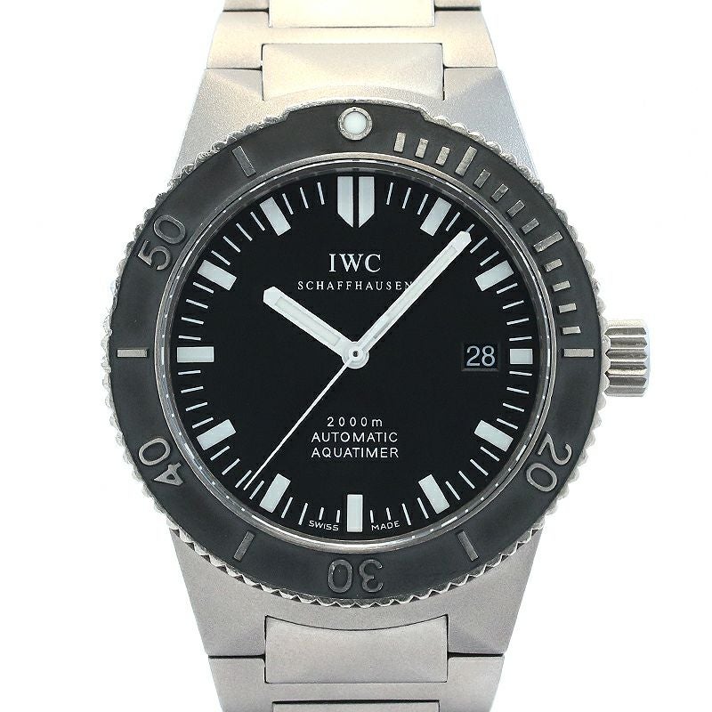【中古】IWC GST AQUATIMER アイ・ダブリュー・シー GST アクアタイマー IW353601 (3536-001)