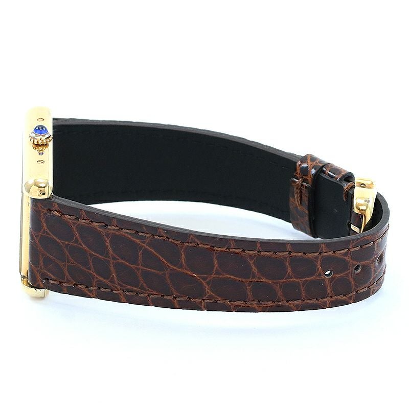 【中古】CARTIER MUST TANK LARGE MODEL JUMBO VERMEIL カルティエ マスト タンク LM ジャンボ ヴェルメイユ W1013954