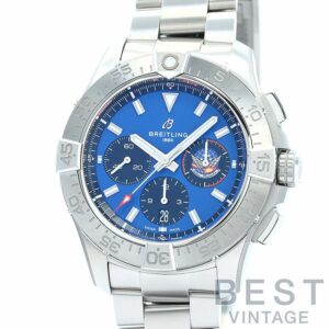 【中古】BREITLING AVENGER B01 CHRONOGRAPH 44 BLUE IMPULSE ブライトリング アベンジャー B01 クロノグラフ 44 ブルーインパルス AB01471A1C1A1
