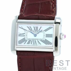 【中古】CARTIER TANK DIVAN LARGE MODEL LIMITED EDITION カルティエ タンク ディヴァン LM 限定モデル W6301355