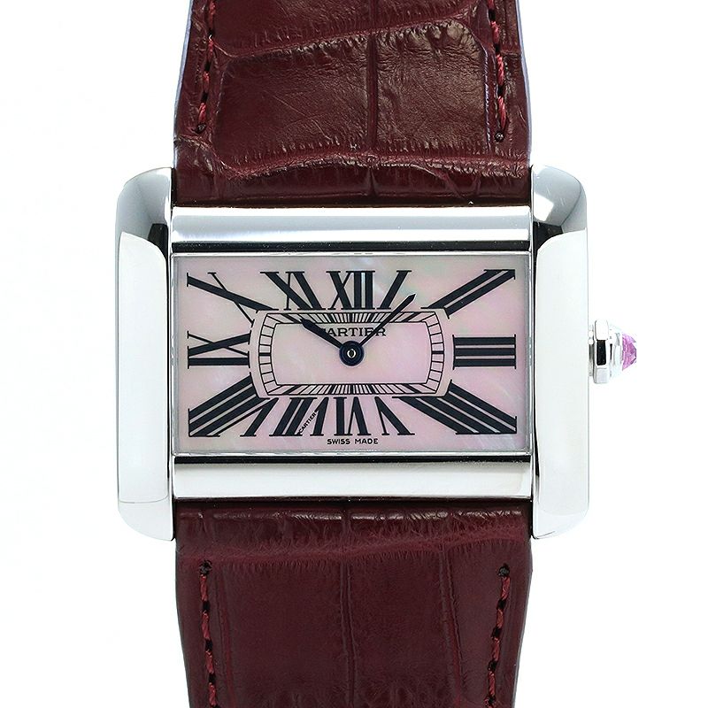 【中古】CARTIER TANK DIVAN LARGE MODEL LIMITED EDITION カルティエ タンク ディヴァン LM 限定モデル W6301355