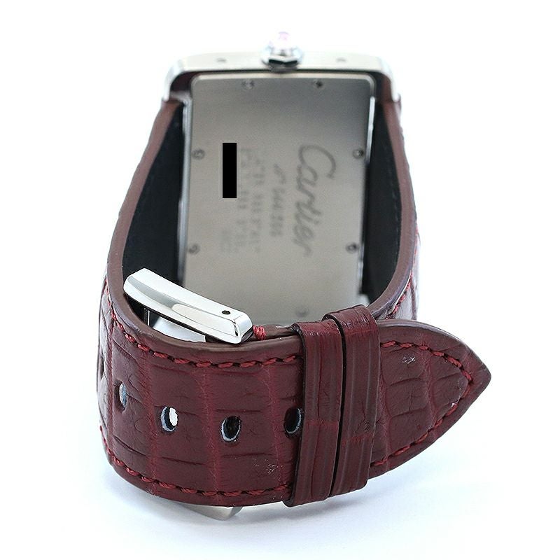 【中古】CARTIER TANK DIVAN LARGE MODEL LIMITED EDITION カルティエ タンク ディヴァン LM 限定モデル W6301355