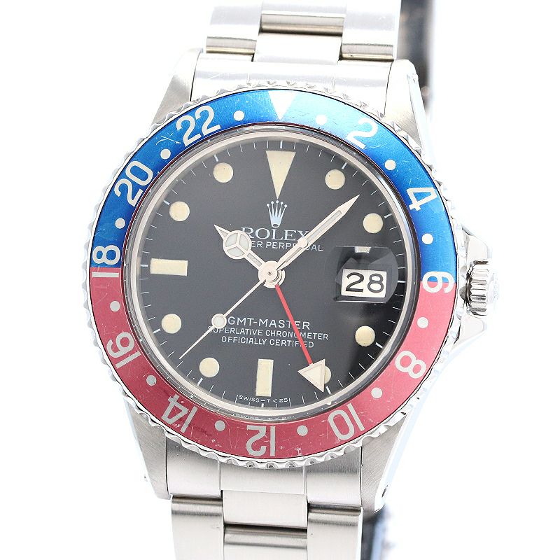 【中古】ROLEX GMT-MASTER I ロレックス GMTマスターI 16750