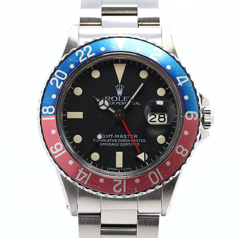 【中古】ROLEX GMT-MASTER I ロレックス GMTマスターI 16750