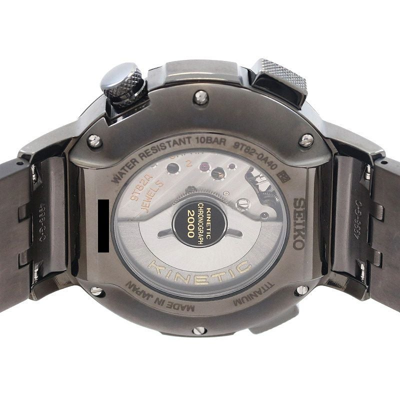 【中古】SEIKO KINETIC CHRONOGRAPH 2nd MODEL セイコー キネティック クロノグラフ セカンドモデル SBXZ003 (9T82-0A40)