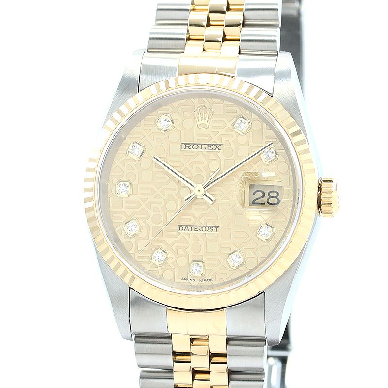 【中古】ROLEX OYSTER PERPETUAL DATEJUST 36 ロレックス オイスターパーペチュアル デイトジャスト 36 16233G