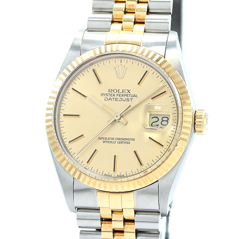 【中古】ROLEX OYSTER PERPETUAL DATEJUST ロレックス オイスターパーペチュアル デイトジャスト 16013