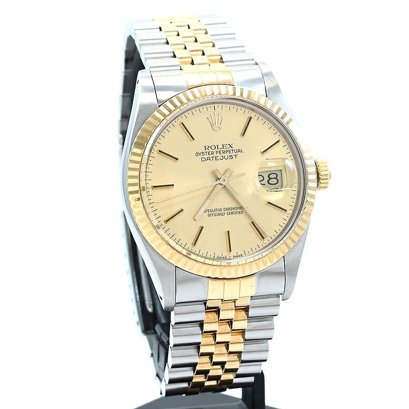 【中古】ROLEX OYSTER PERPETUAL DATEJUST ロレックス オイスターパーペチュアル デイトジャスト 16013