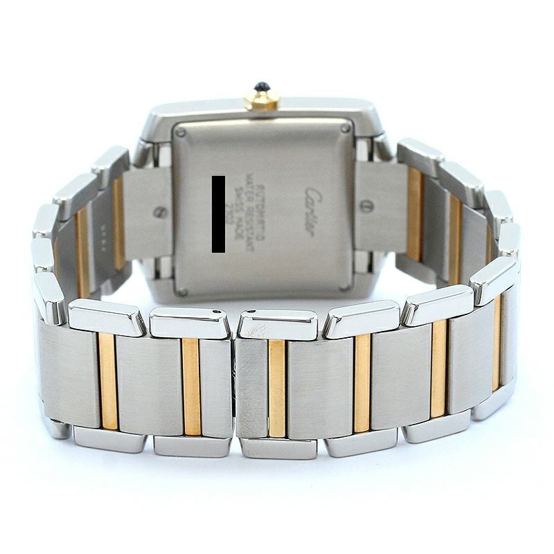 【中古】CARTIER TANK FRANCAISE LARGE MODEL カルティエ タンクフランセーズ LM W51005Q4