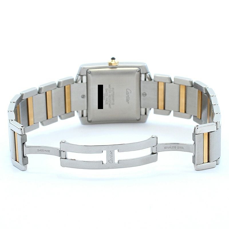 【中古】CARTIER TANK FRANCAISE LARGE MODEL カルティエ タンクフランセーズ LM W51005Q4