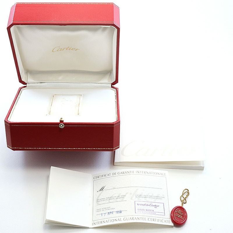 【中古】CARTIER TANK FRANCAISE LARGE MODEL カルティエ タンクフランセーズ LM W51005Q4