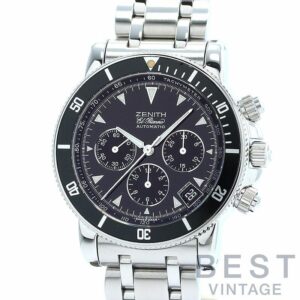 【中古】ZENITH RAINBOW CHRONOGRAPH EL PRIMERO ゼニス レインボー クロノグラフ エル・プリメロ 02.0471.400/21