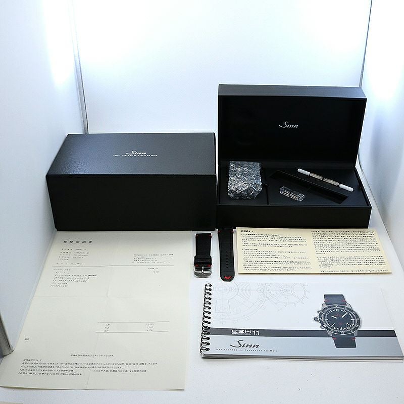 【中古】SINN MISSION TIMERS MODEL 506 EZM1.1 20TH ANNIVERSARY LIMITED ジン ミッションタイマー モデル506 EZM1.1 20周年記念限定 506.EZM1.1