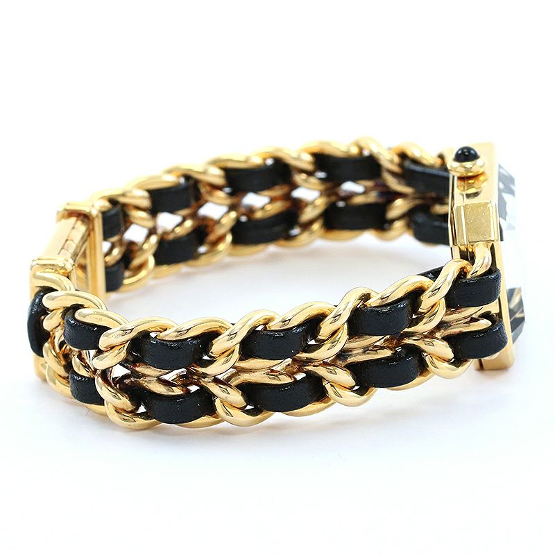 【中古】CHANEL PREMIERE BRACELET SIZE MEDIUM シャネル プルミエール Mサイズブレスレット仕様 H0001