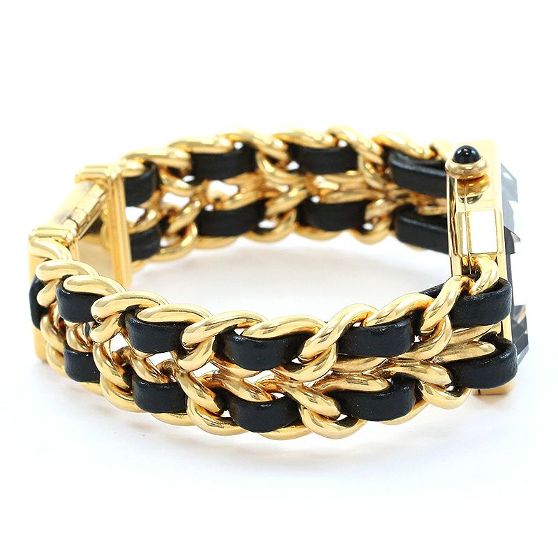【中古】CHANEL PREMIERE BRACELET SIZE SMALL シャネル プルミエール Sサイズブレスレット仕様 H0001