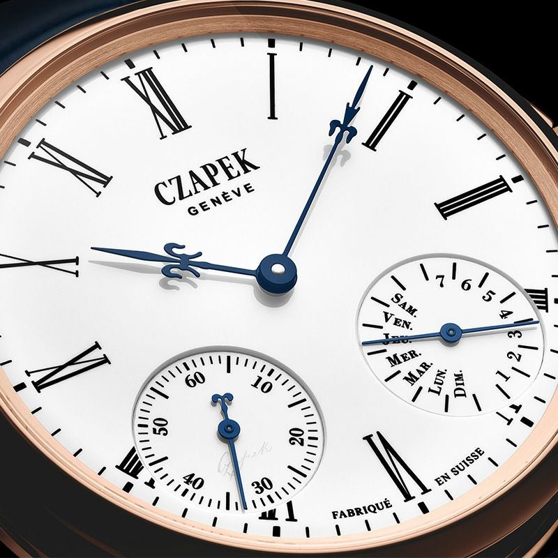 CZAPEK Quai des Bergues No. 33 Email Grand Feu チャペック ケ・デ・ベルク No. 33 エナメル・グランフー CZQdB_N33EGF