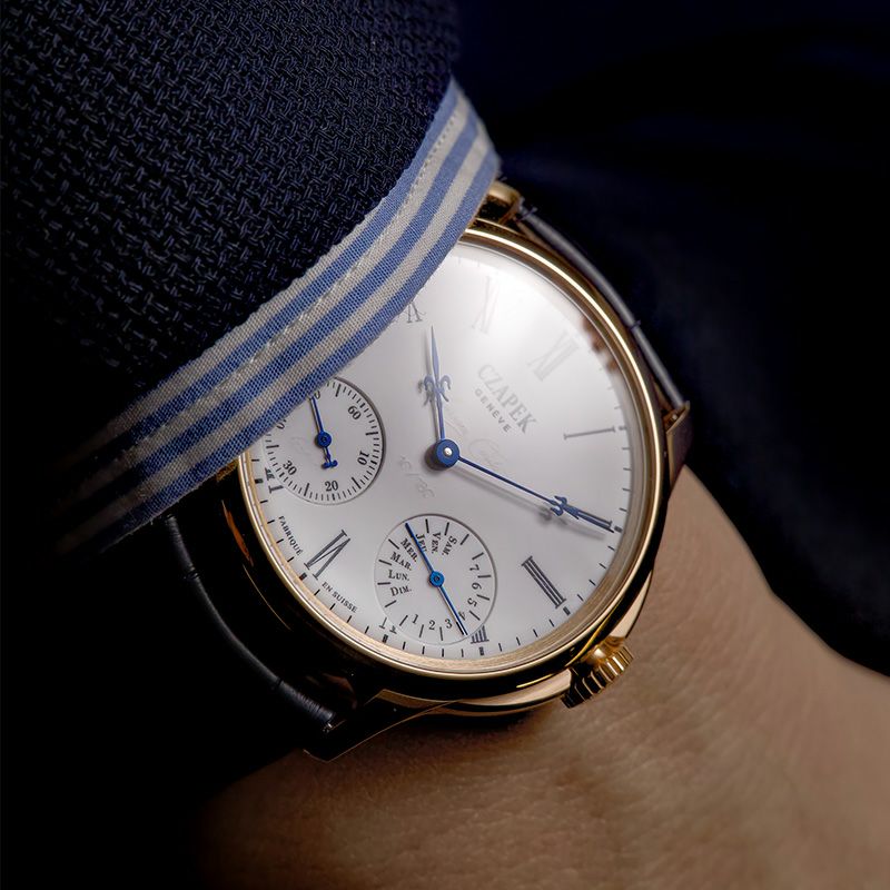 CZAPEK Quai des Bergues Email Grand Feu Sursum Corda チャペック ケ・デ・ベルク エナメル・グランフー スルスム・コルダ CZQdB_EGFSC