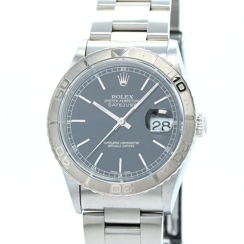 【中古】ROLEX OYSTER PERPETUAL DATEJUST 36 TURN-O-GRAPH "THUNDERBIRD"( ロレックス オイスターパーペチュアル デイトジャスト 36 サンダーバード 16264