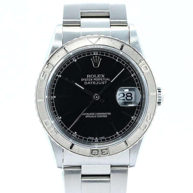 【中古】ROLEX OYSTER PERPETUAL DATEJUST 36 TURN-O-GRAPH "THUNDERBIRD"( ロレックス オイスターパーペチュアル デイトジャスト 36 サンダーバード 16264