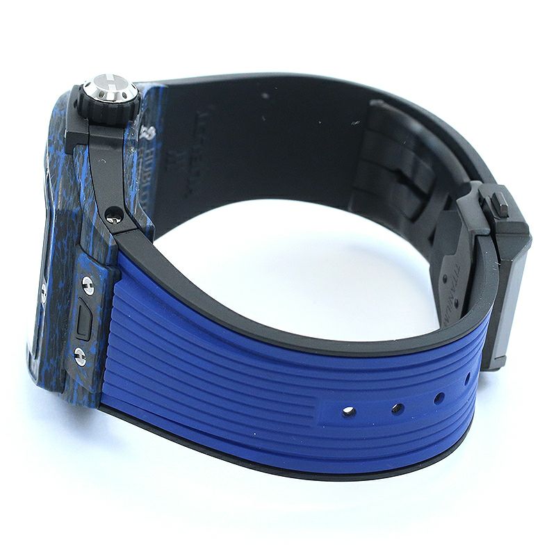【中古】HUBLOT SPIRIT OF BIG BANG CARBON BLUE 42MM ウブロ スピリット オブ ビッグ・バン カーボンブルー 42MM 645.QL.7117.RX