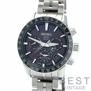 【中古】SEIKO ASTRON 5X SERIES DUAL TIME セイコー アストロン 5Xシリーズ デュアルタイム SBXC003(5X53-0AB0)