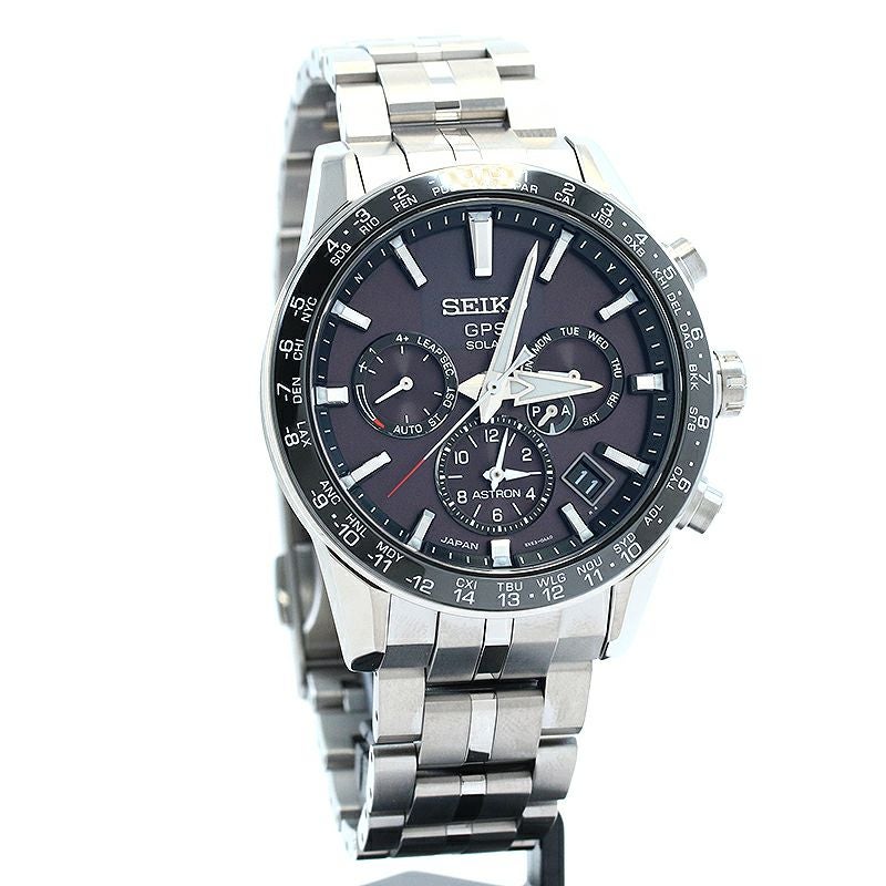 【中古】SEIKO ASTRON 5X SERIES DUAL TIME セイコー アストロン 5Xシリーズ デュアルタイム SBXC003(5X53-0AB0)