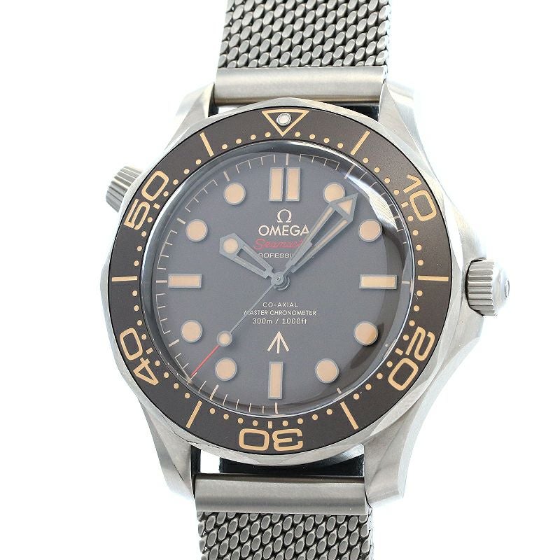 【中古】OMEGA SEAMASTER DIVER 300M CO-AXIAL MASTER CHRONOMETER 42MM 007 EDITION オメガ シーマスター ダイバー300M コーアクシャル マスタークロノメーター 42MM 007エディション 210.90.42.20.01.001