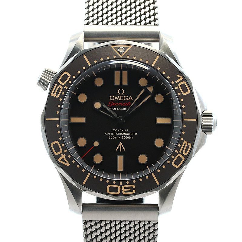 【中古】OMEGA SEAMASTER DIVER 300M CO-AXIAL MASTER CHRONOMETER 42MM 007 EDITION オメガ シーマスター ダイバー300M コーアクシャル マスタークロノメーター 42MM 007エディション 210.90.42.20.01.001