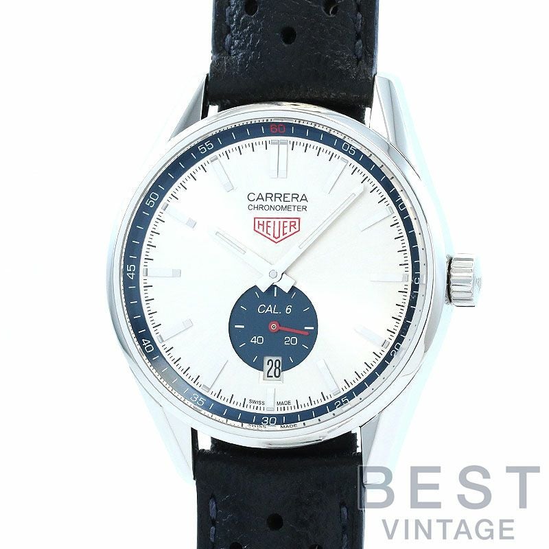 【中古】TAG HEUER CARRERA CALIBRE 6 CHRONOMETER タグ・ホイヤー カレラ キャリバー6 クロノメーター WV5111.FC6350