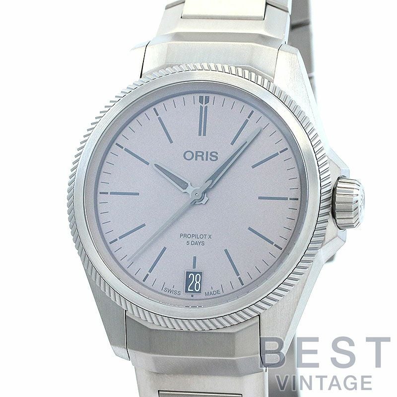 【中古】ORIS PROPILOT X CALIBRE 400 オリス プロパイロットX キャリバー400 01 400 7778 7153-07 7 20 01TLC