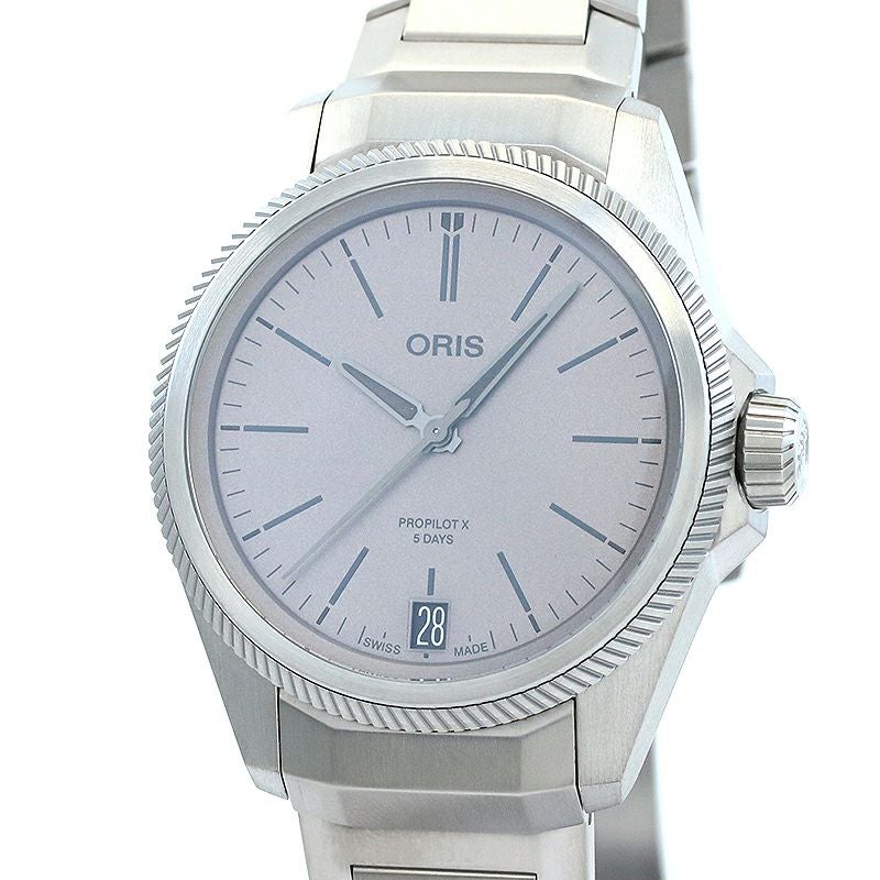 【中古】ORIS PROPILOT X CALIBRE 400 オリス プロパイロットX キャリバー400 01 400 7778 7153-07 7 20 01TLC