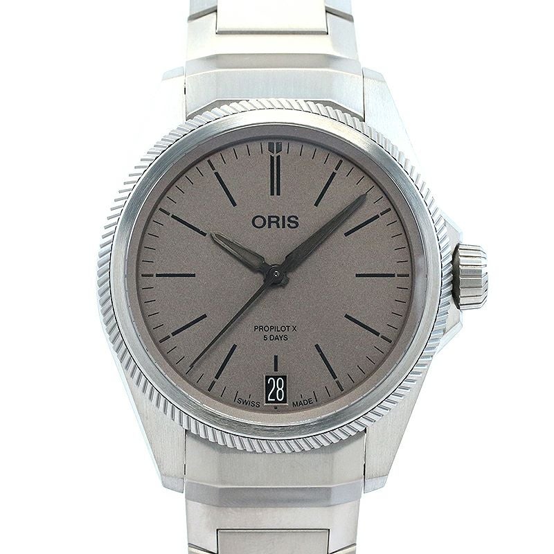 【中古】ORIS PROPILOT X CALIBRE 400 オリス プロパイロットX キャリバー400 01 400 7778 7153-07 7 20 01TLC