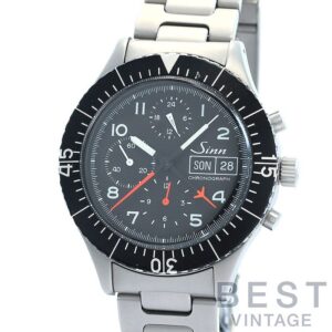 【中古】SINN MILITARY PILOT CHRONOGRAPH MODEL 156.B ジン ミリタリー パイロット クロノグラフ モデル156.B 156.B