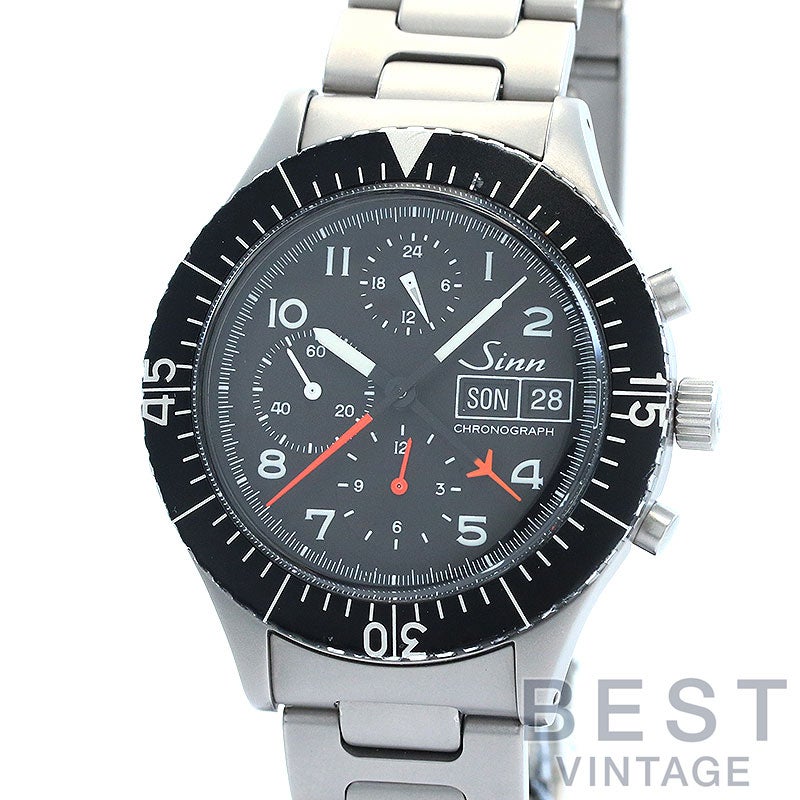 【中古】SINN MILITARY PILOT CHRONOGRAPH MODEL 156.B ジン ミリタリー パイロット クロノグラフ モデル156.B 156.B
