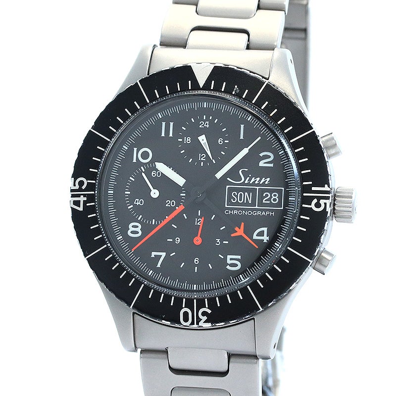 【中古】SINN MILITARY PILOT CHRONOGRAPH MODEL 156.B ジン ミリタリー パイロット クロノグラフ モデル156.B 156.B