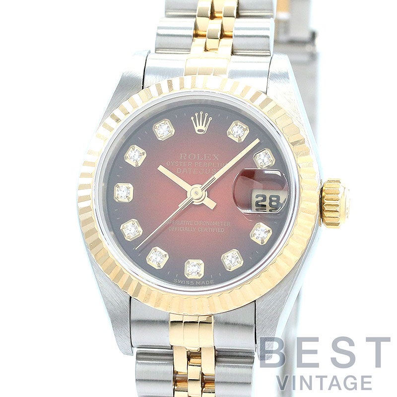 【中古】ROLEX OYSTER PERPETUAL LADY-DATEJUST 26 ロレックス オイスターパーペチュアル レディ デイトジャスト 26 69173G