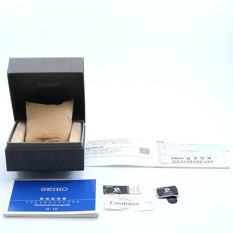 【中古】SEIKO BRIGHTZ MECHANICAL CHRONOGRAPH AUTOMATIC セイコー ブライツ メカニカルクロノグラフ SDGZ009 (8R48-00A0)