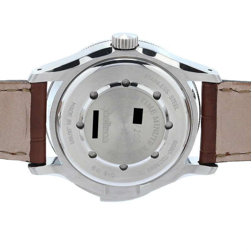 【中古】SHELLMAN WORLD TIME MINUTE REPEATER NOSTALGIC CLOISONNE シェルマン ワールドタイム ミニッツリピーター ノスタルジック クロワゾネ 6880-T003699