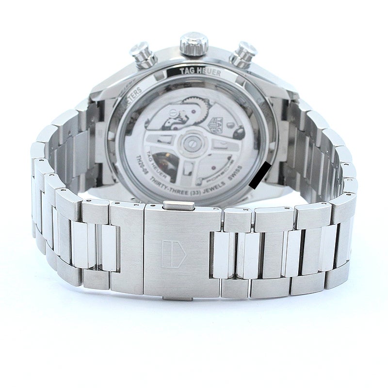 【中古】TAG HEUER CARRERA CHRONOSPRINT X PORSCHE タグ・ホイヤー カレラ クロノスプリント × ポルシェ CBS2011.FC6529