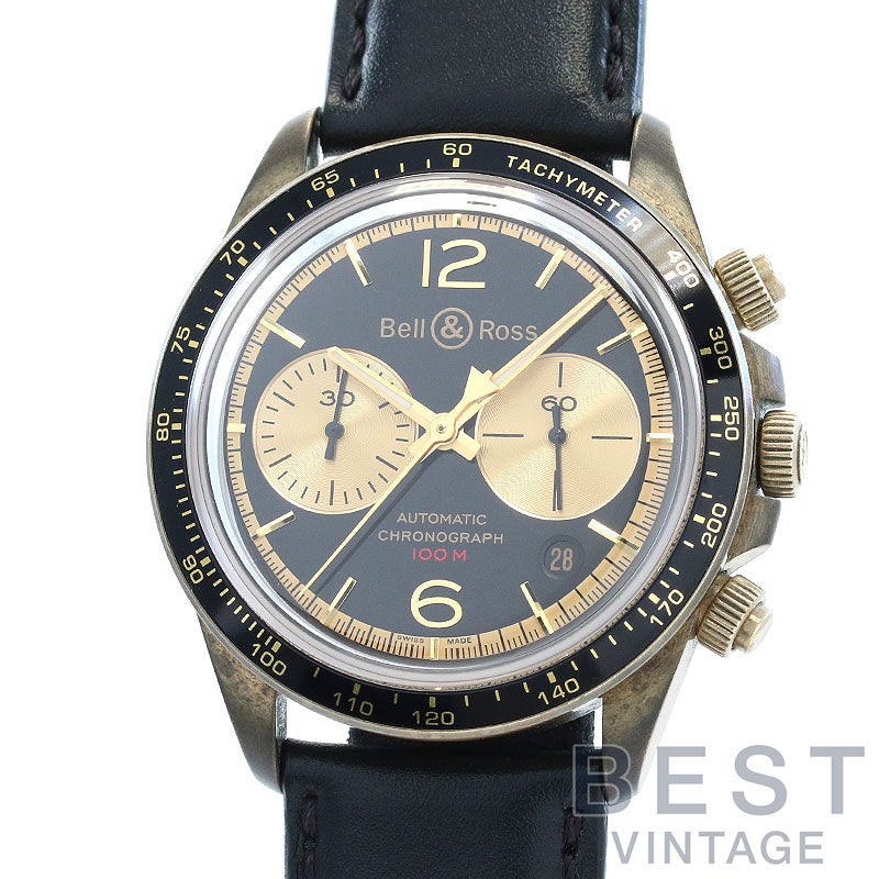 【中古】BELL & ROSS BR V2-94 BELLYTANKER BRONZE LIMITED ベル&ロス BRV2-94 ベリータンカー ブロンズ 限定 BRV294-BC-BR/SCA