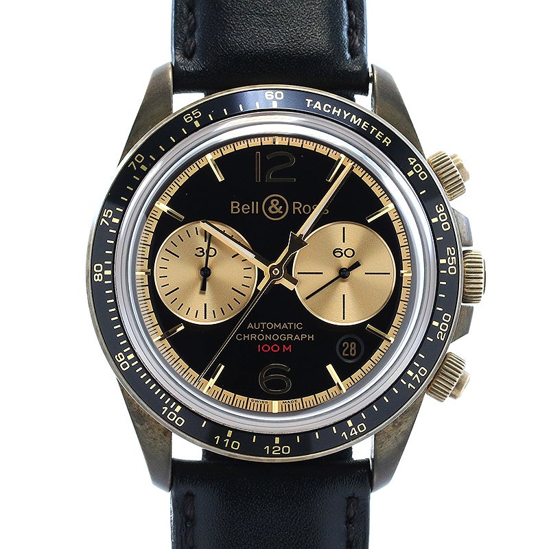 【中古】BELL & ROSS BR V2-94 BELLYTANKER BRONZE LIMITED ベル&ロス BRV2-94 ベリータンカー ブロンズ 限定 BRV294-BC-BR/SCA