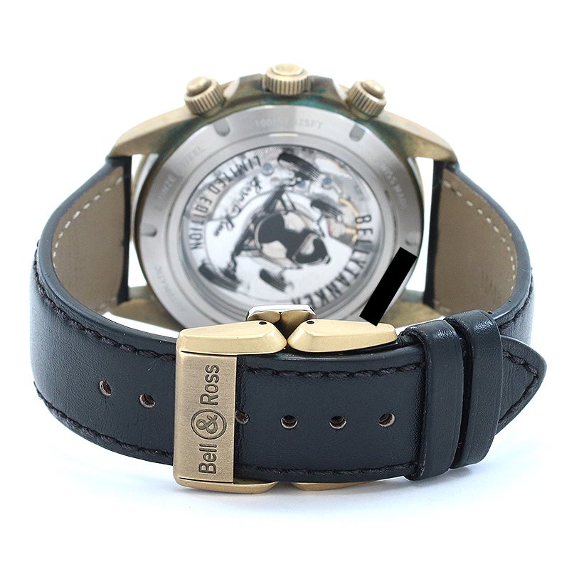 【中古】BELL & ROSS BR V2-94 BELLYTANKER BRONZE LIMITED ベル&ロス BRV2-94 ベリータンカー ブロンズ 限定 BRV294-BC-BR/SCA