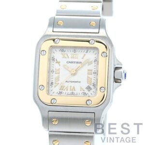 【中古】CARTIER SANTOS GALBEE SMALL MODEL 20TH ANNIVERSARY EDITION カルティエ サントスガルベ SM 20周年記念モデル W20045C4