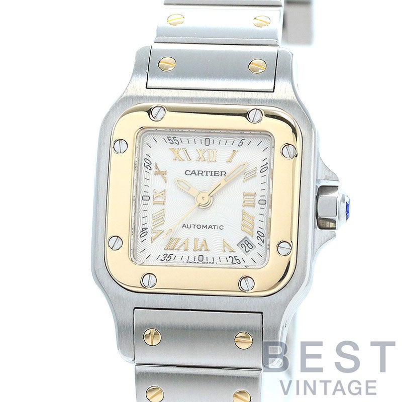 【中古】CARTIER SANTOS GALBEE SMALL MODEL 20TH ANNIVERSARY EDITION カルティエ サントスガルベ SM 20周年記念モデル W20045C4
